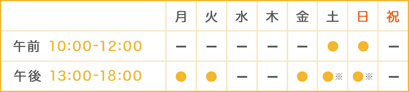 受付時間